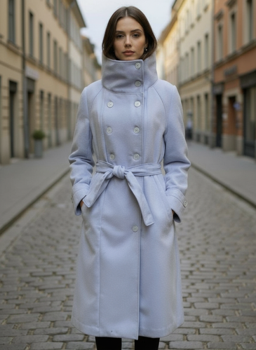 Kashmir Double-Breasted Coat