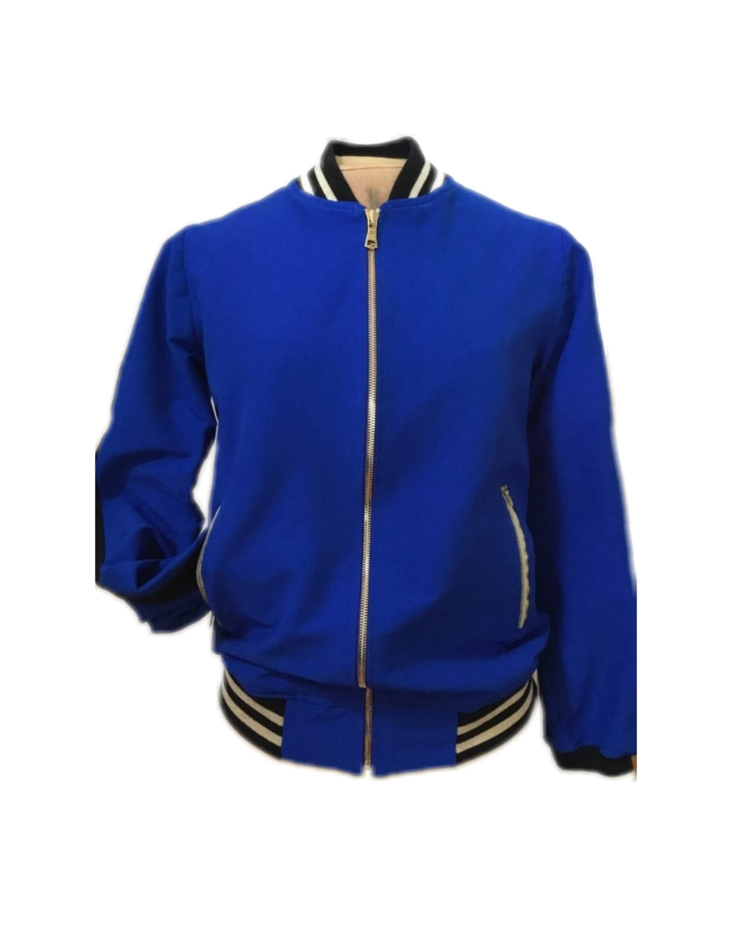 Blue Women's Bomber Jacket