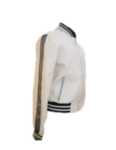 White Women's Bomber Jacket