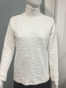 Quilted Raglan Sleeve Top